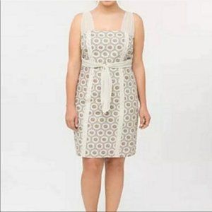 Isabel Toledo for Lane Bryant Cream Linen Blend Sheath Dress Size 20